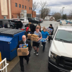 We welcome the new superintendent of schools, Ed Campbell, to Monongalia County by having him help open a new pantry at Mountaineer Middle School - our 11th Pantry!