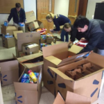 First storage/sorting area was in the Old Magistrate Building 2016